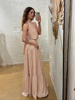 Lade das Bild in den Galerie-Viewer, ELARA MAXIKLEID MIT VARIABLER BINDETECHNIK – JOSH V - GRETA & Rosa