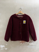 Lade das Bild in den Galerie-Viewer, TEDDYJACKE "SMILE INSIDE" - GRETA & Rosa