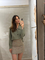 Lade das Bild in den Galerie-Viewer, TWEEDROCK ZELMA - BLAUSTOFF HERRLICHER - GRETA & Rosa