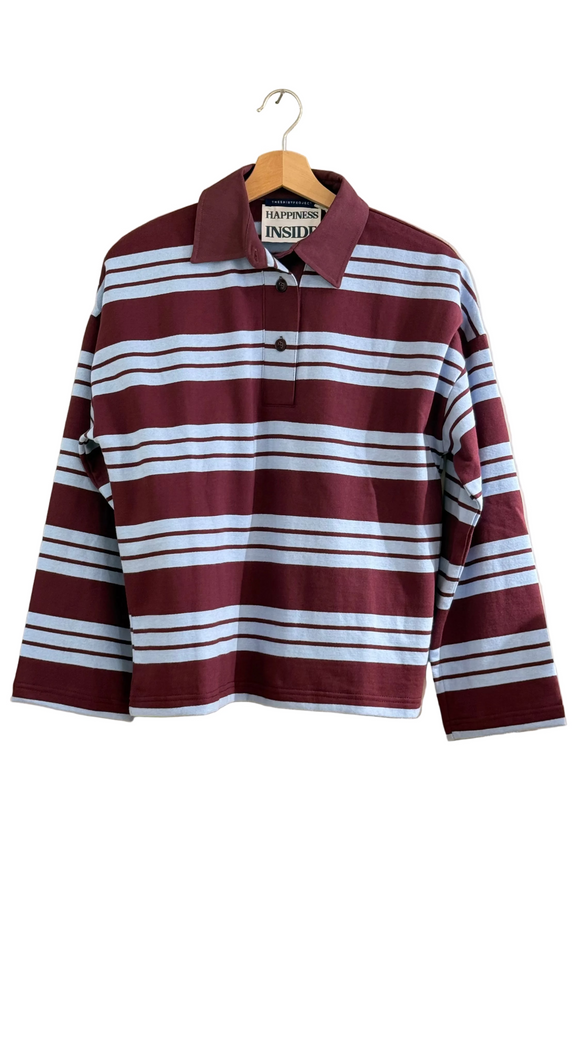 SWEATSHIRT MIT KRAGEN