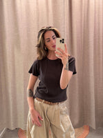 Lade das Bild in den Galerie-Viewer, BASIC T-SHIRT FEINRIPP - GRETA &amp; Rosa
