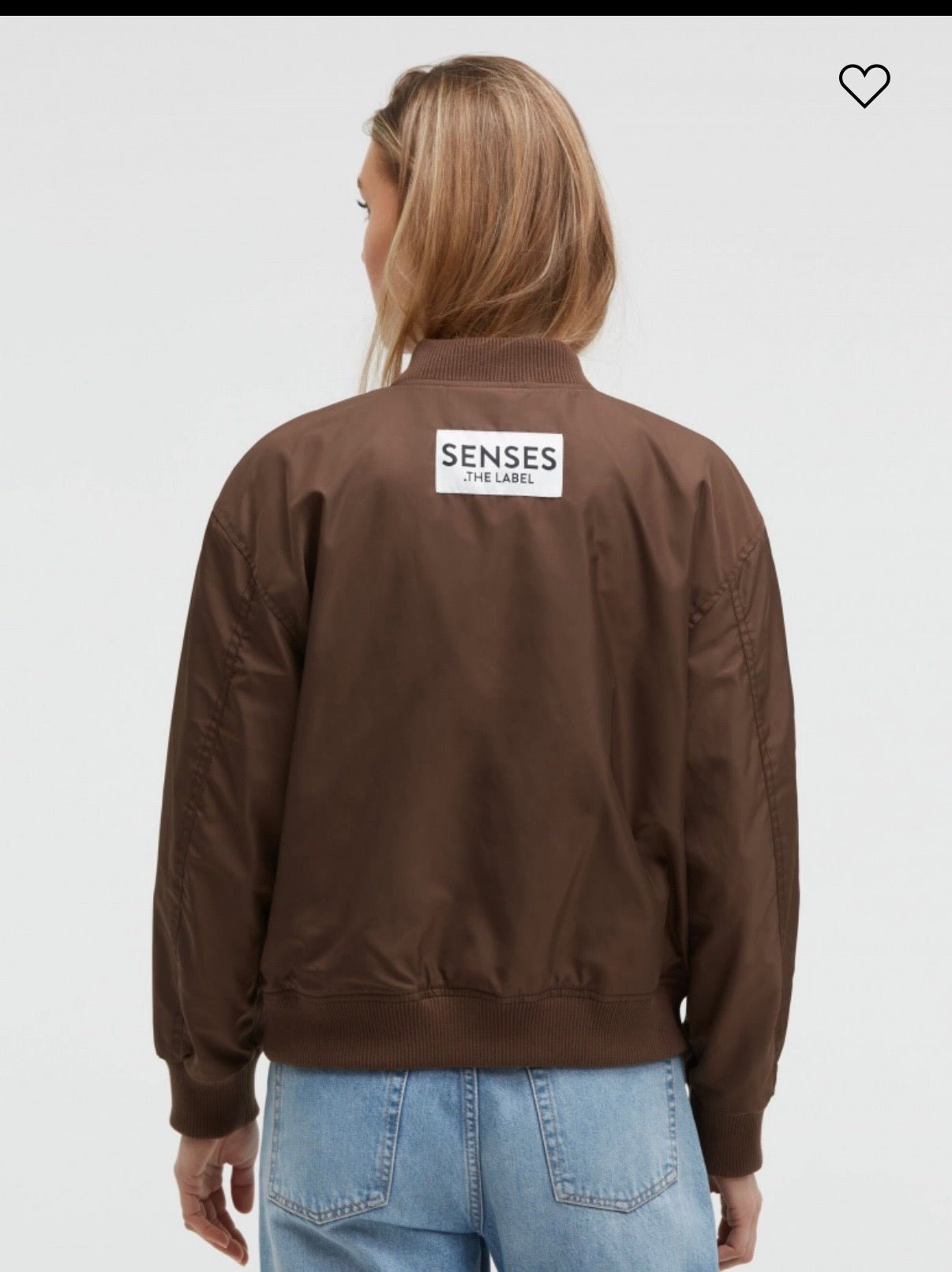Blouson OM:BER im Aviator-Stil brownie - GRETA & Rosa