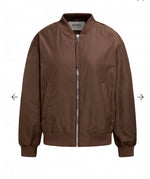Lade das Bild in den Galerie-Viewer, Blouson OM:BER im Aviator-Stil brownie - GRETA &amp; Rosa
