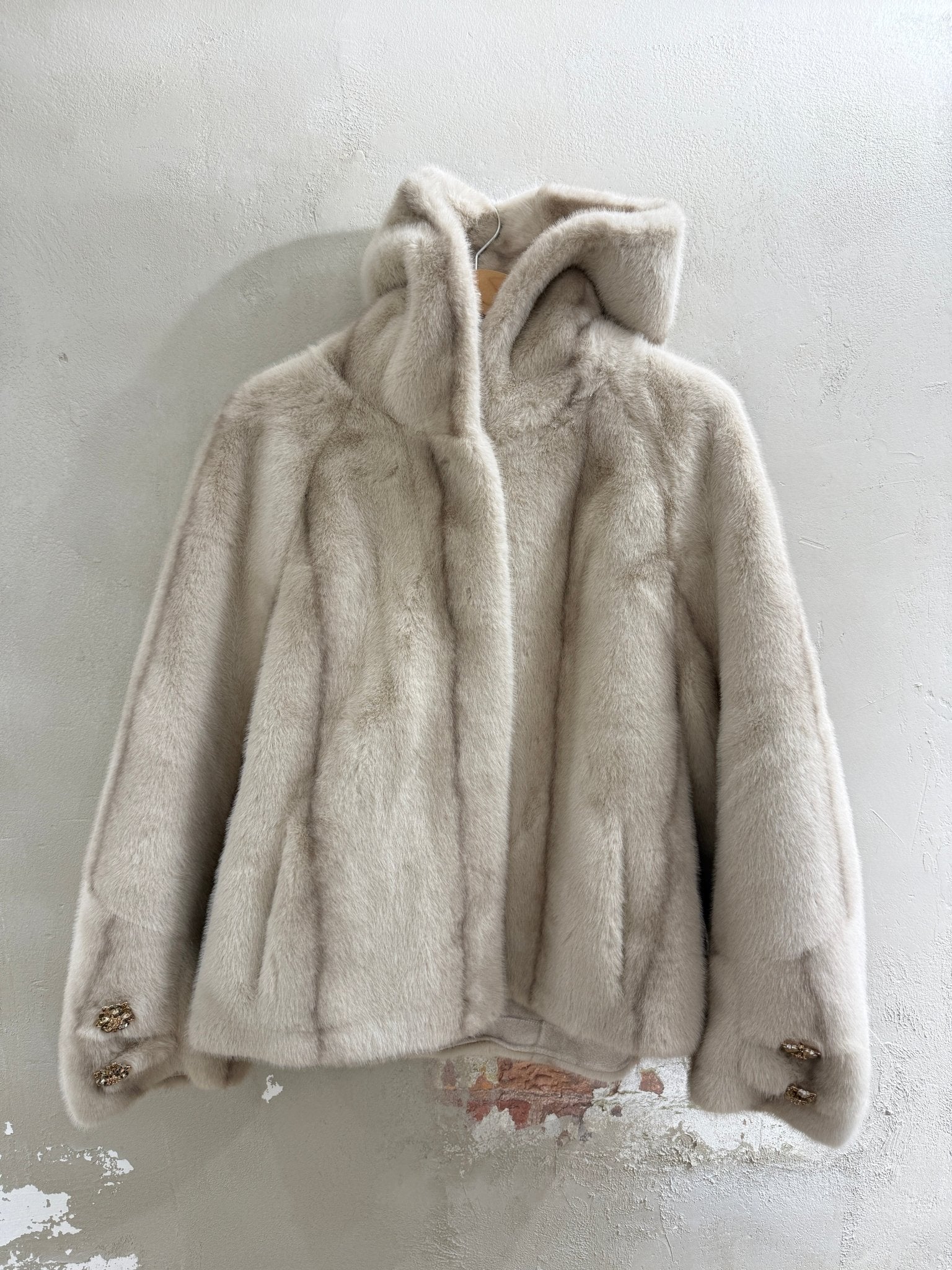 FAKE FUR JACKE 