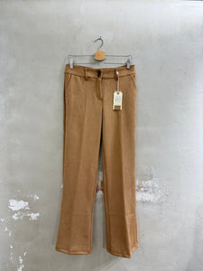 FAKE VELOURS HOSE CLAUDETTE - RED BUTTON - GRETA & Rosa
