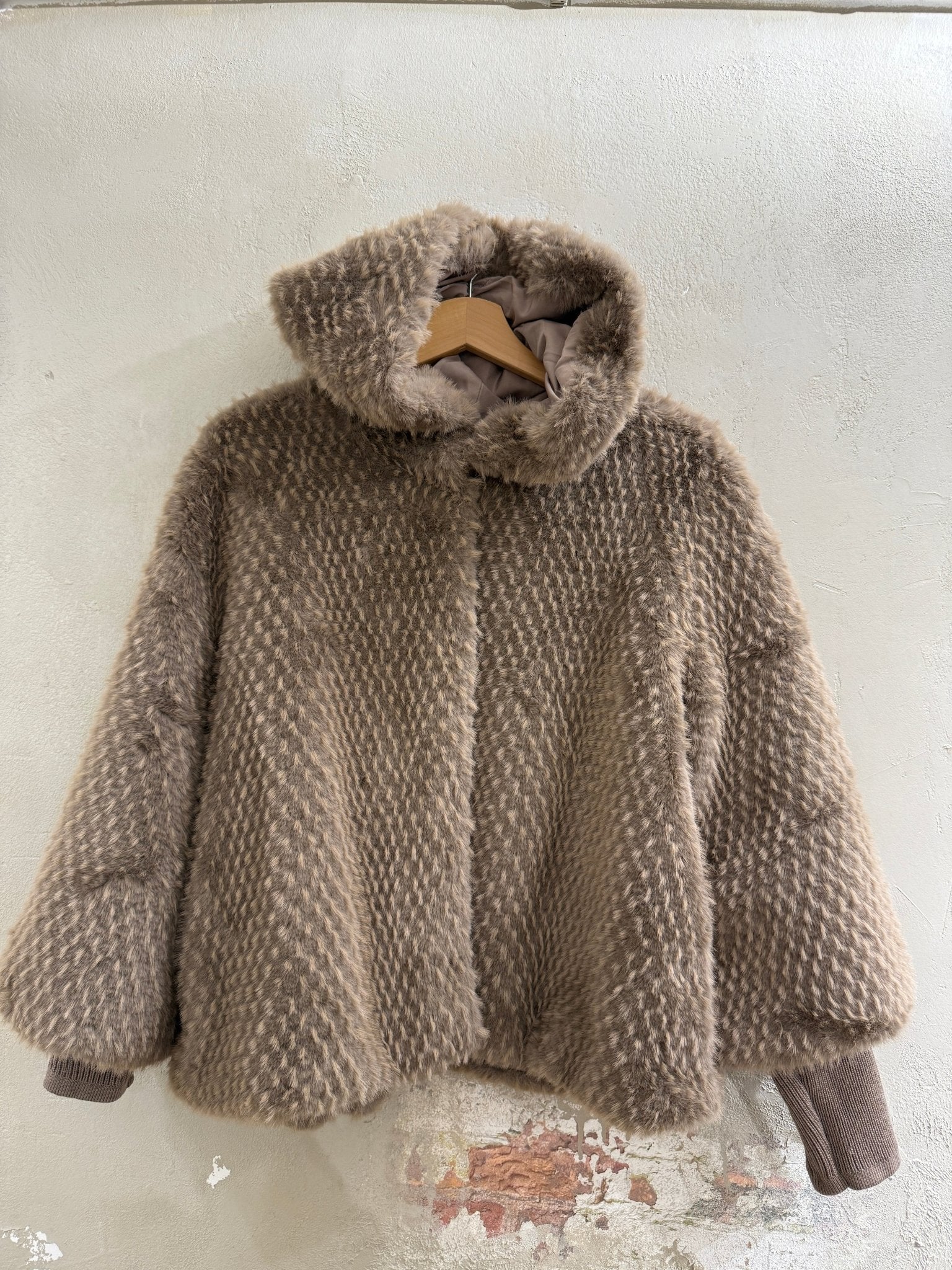 FAUXFUR JACKE DANTA - SIMPLE THE BRAND - GRETA & Rosa