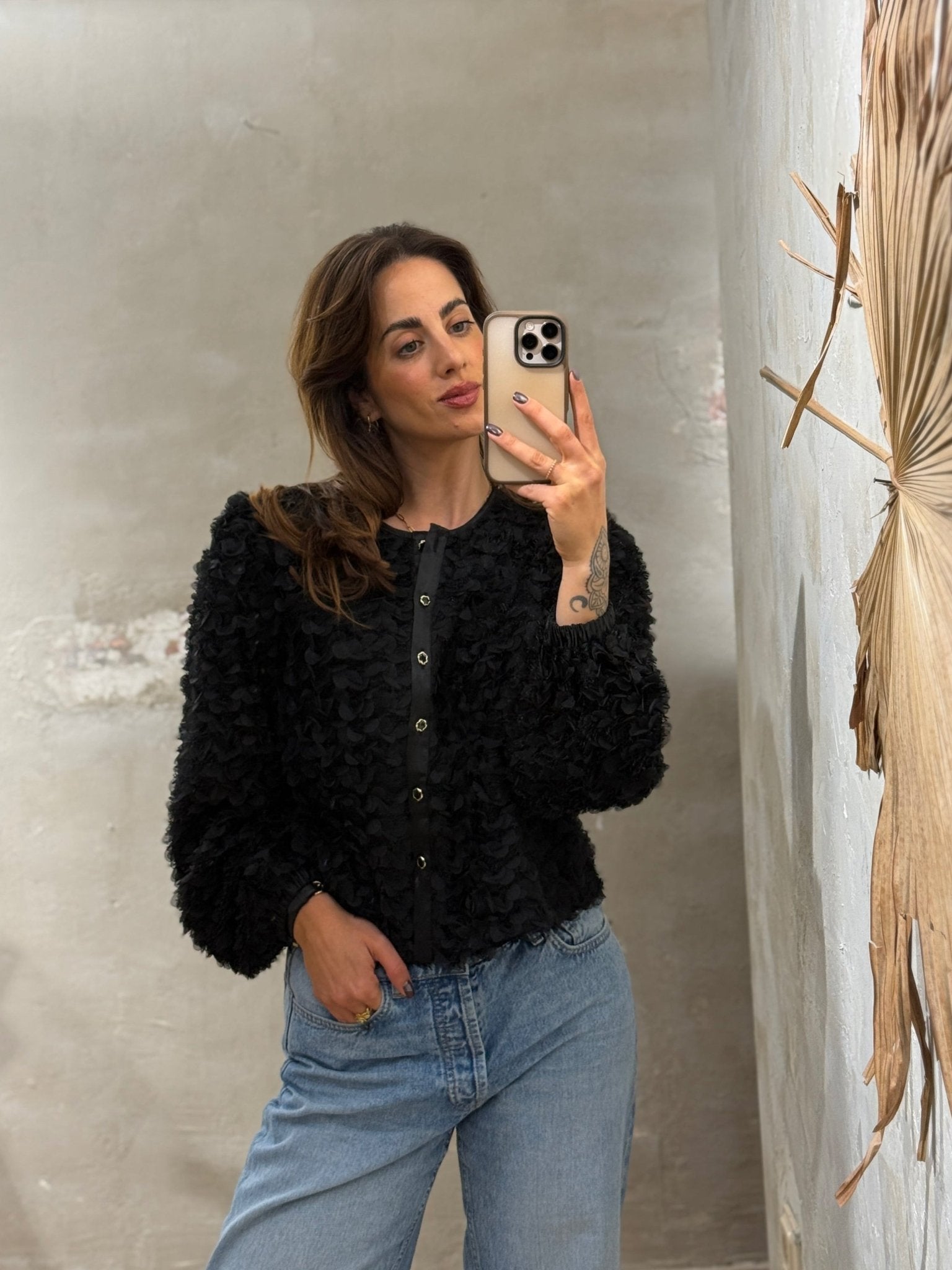 FLUFFY BOXY JACKE - SUMMUM WOMAN - GRETA & Rosa