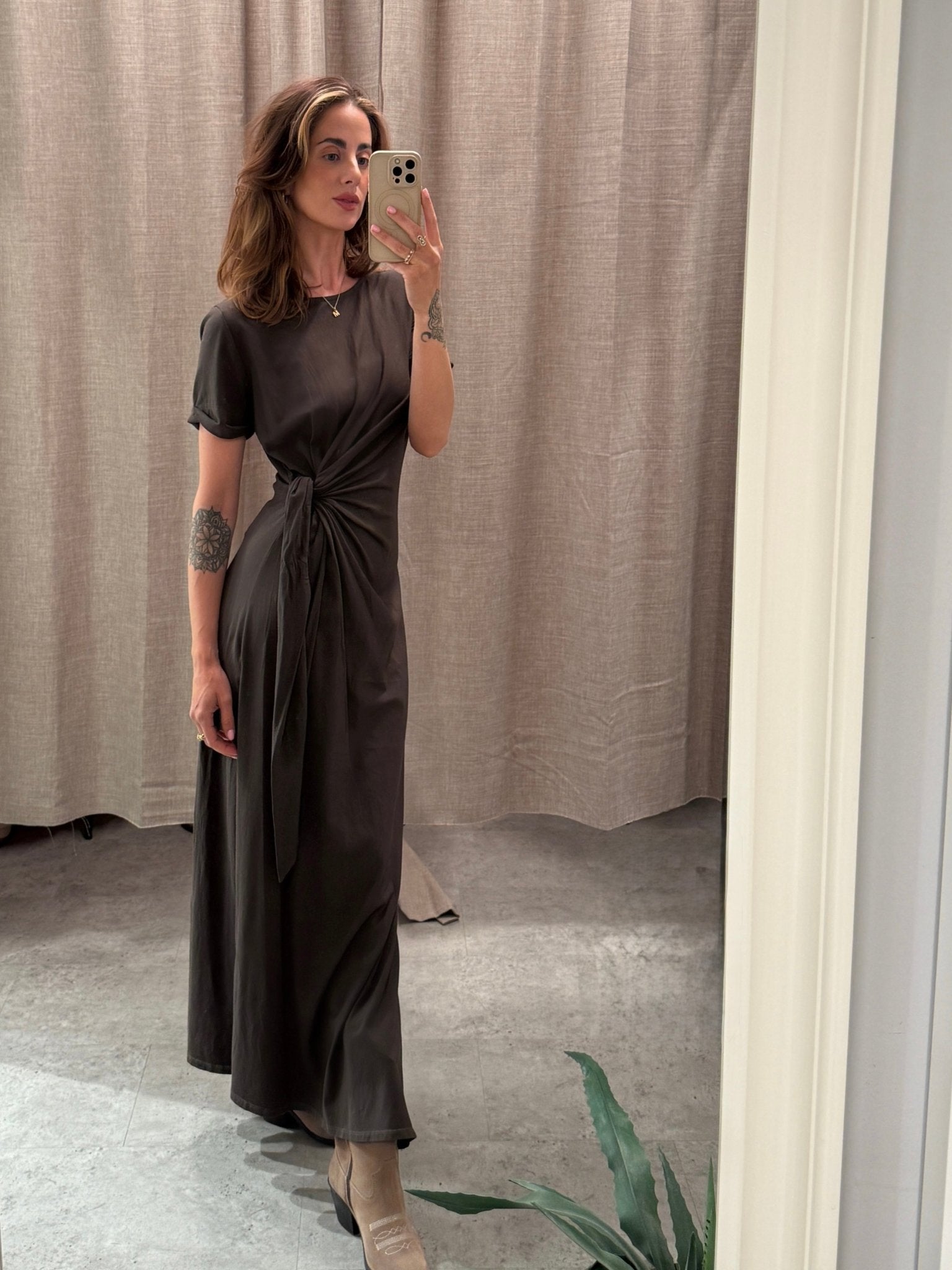 KNOT MAXI DRESS - GRETA & Rosa