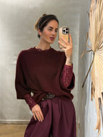 Lade das Bild in den Galerie-Viewer, KURZARM STRICKPULLOVER WASILA - GRETAUNDROSA - GRETA &amp; Rosa
