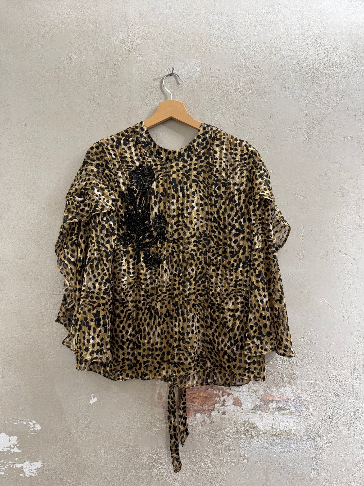 LEOBLUSE MIT STICKEREI - SUMMUM WOMAN - GRETA & Rosa