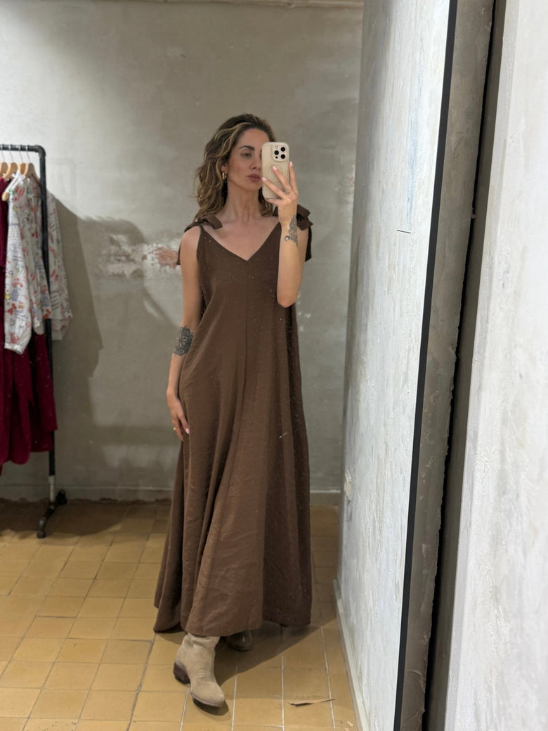 MAXIKLEID MIT SCHLEIFENDETAIL CLARA - JOSH V - GRETA & Rosa