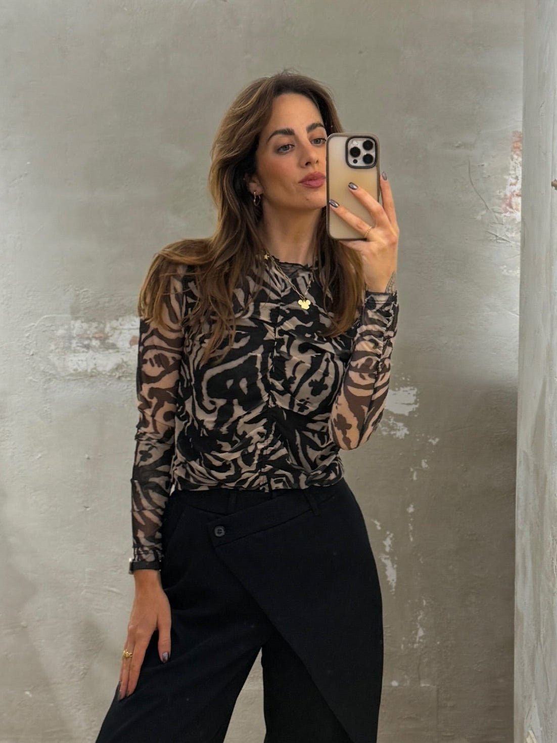 MESH TOP - SUMMUM WOMAN - GRETA & Rosa