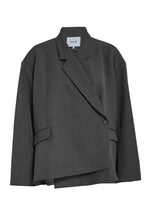 Lade das Bild in den Galerie-Viewer, MSVIVIANNE OVERSIZE BLAZER - DARK GREY - GRETA &amp; Rosa
