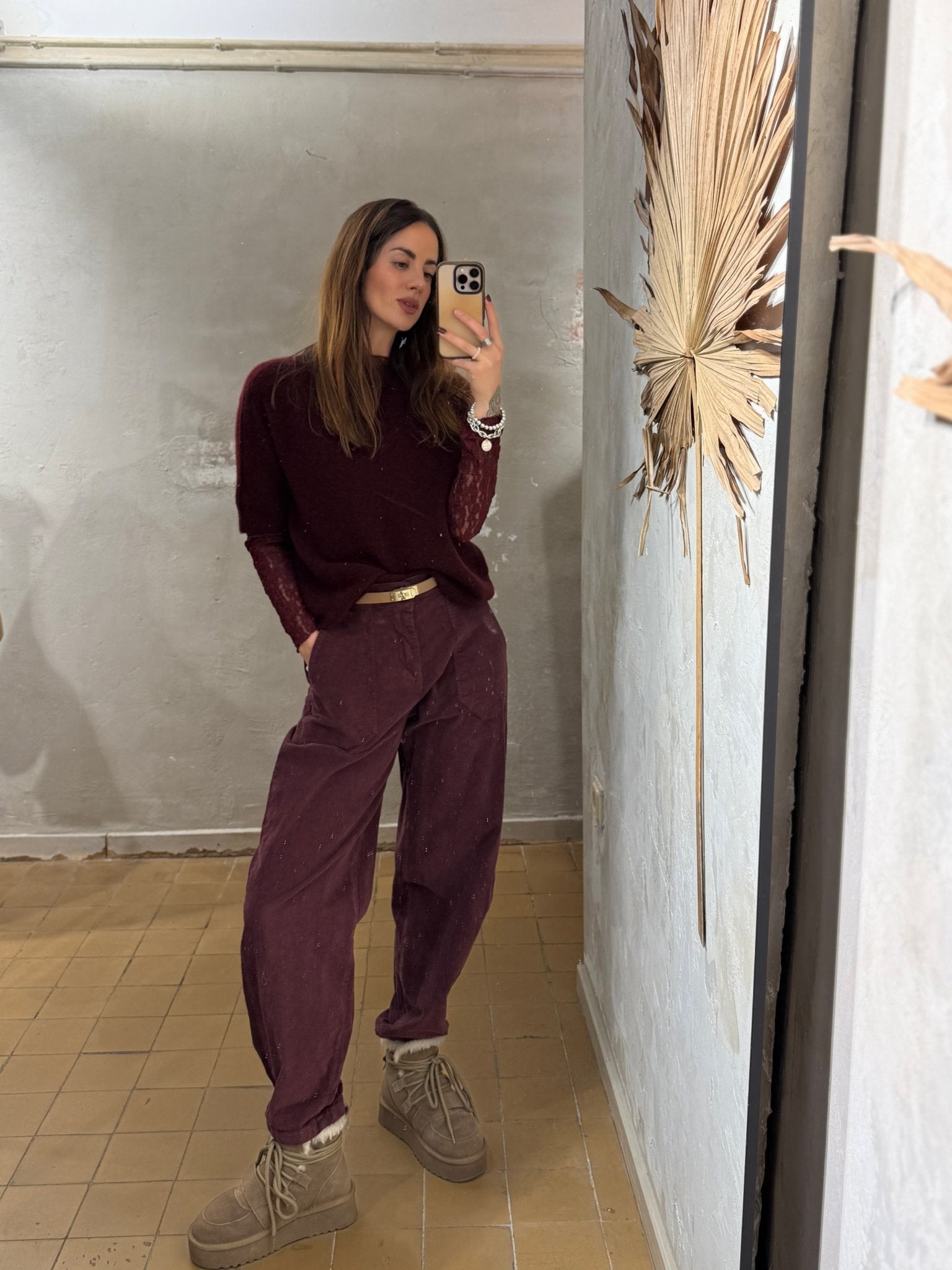 O - Shape Hose in Cord - GRETA & Rosa