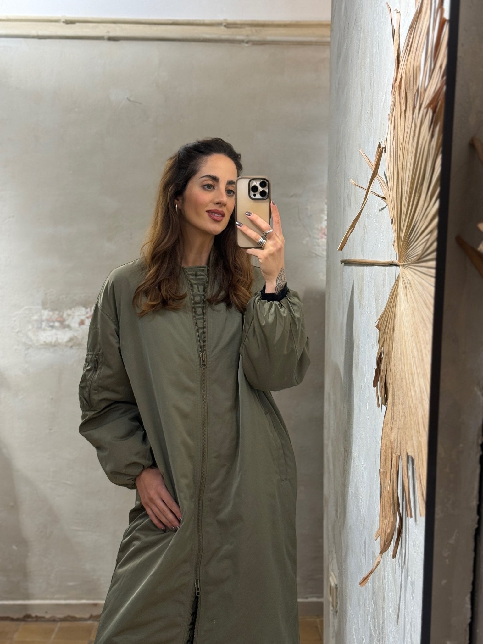 Oversize Bomber - Mantel in Egg - Shape YAYANA - BLAUSTOFF HERRLICHER - GRETA & Rosa