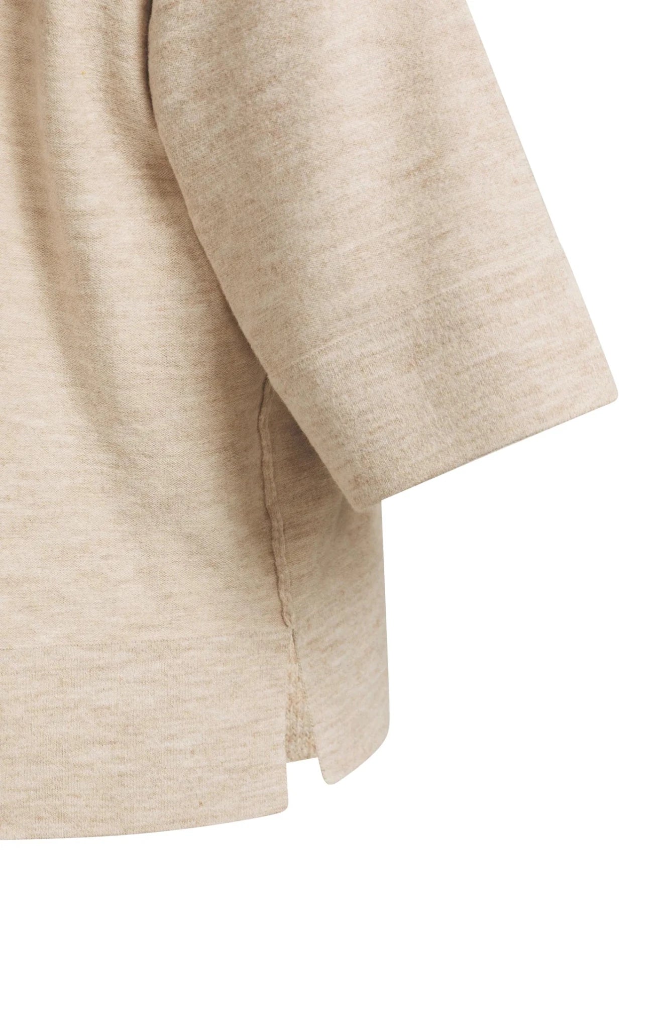 Oversize-Shirt aus Feinstrick mit halblangen Ärmeln - GRETA & Rosa