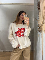 Lade das Bild in den Galerie-Viewer, OVERSIZE SWEATSHIRT "HOHOHO" - THE SHIRT PROJECT - GRETA &amp; Rosa
