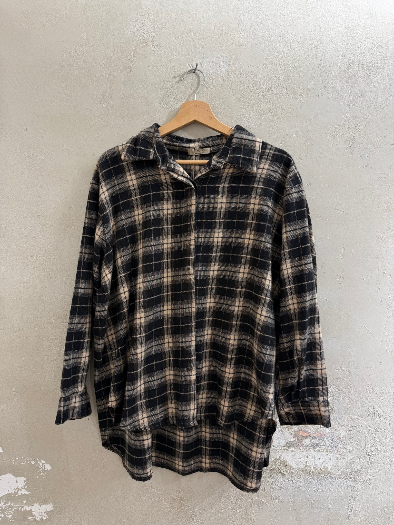 OVERSIZED FLANELLHEMD IN MEHREREN FARBEN - GRETA & Rosa