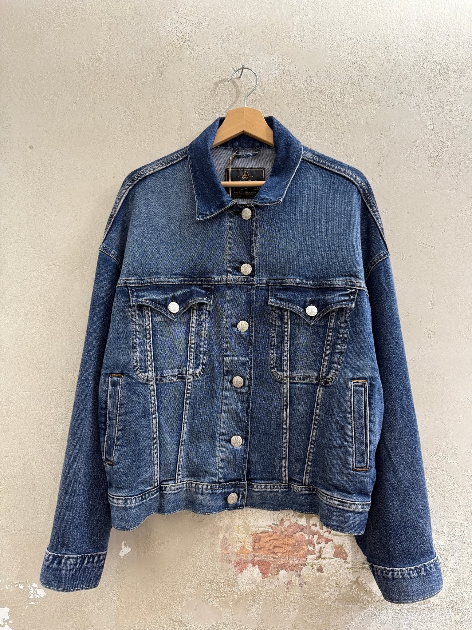 OVERSIZED JEANSJACKE NAOKO - HERRLICHER - GRETA & Rosa
