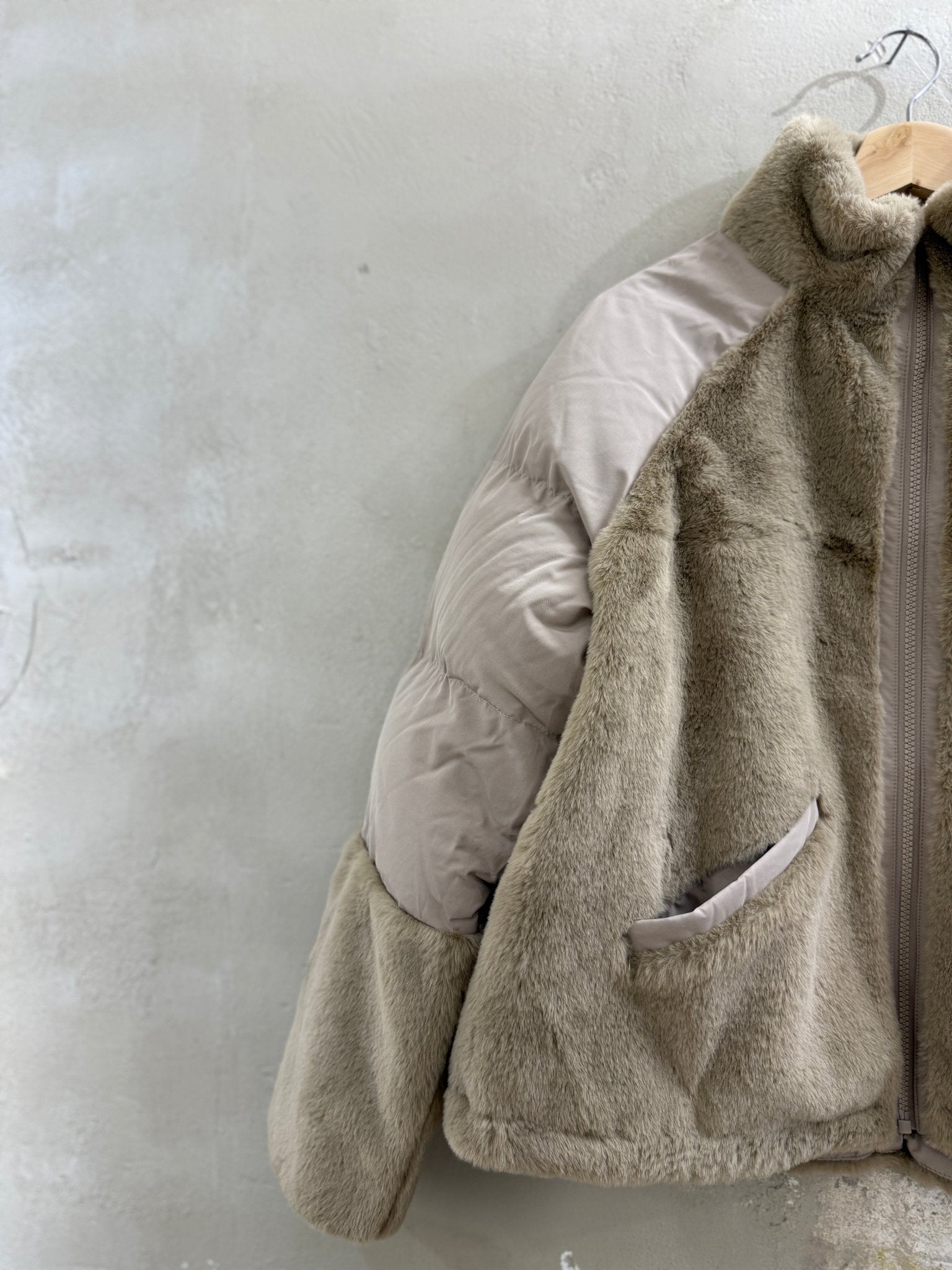 PUFFER JACKE TEDDY - YAYA - GRETA & Rosa
