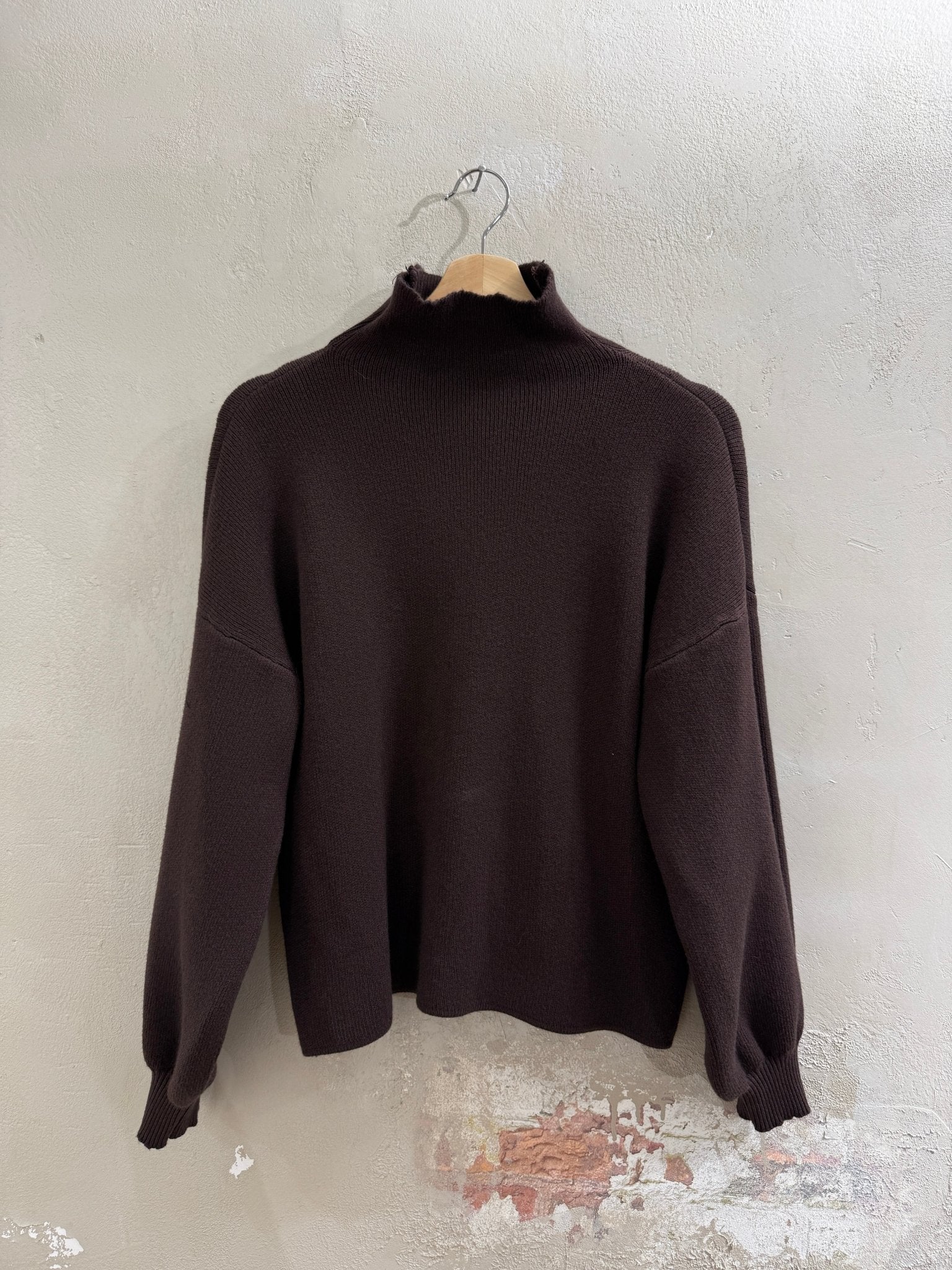 PULLOVER IN SCHOKOBRAUN „KATI“ - GRETA & Rosa