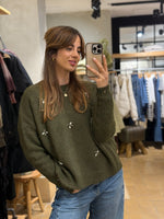 Lade das Bild in den Galerie-Viewer, PULLOVER SPENCER - SUMMUM Woman - GRETA &amp; Rosa
