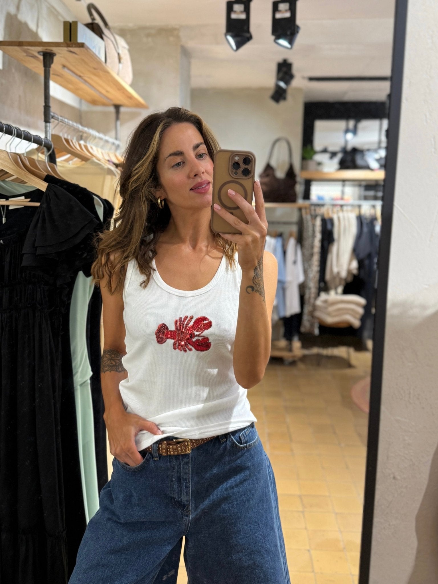 RIBBED SUMMER TOP - GRETA & Rosa