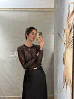 Lade das Bild in den Galerie-Viewer, SPITZEN - MESH - TOP "FLORA" - GRETA &amp; Rosa
