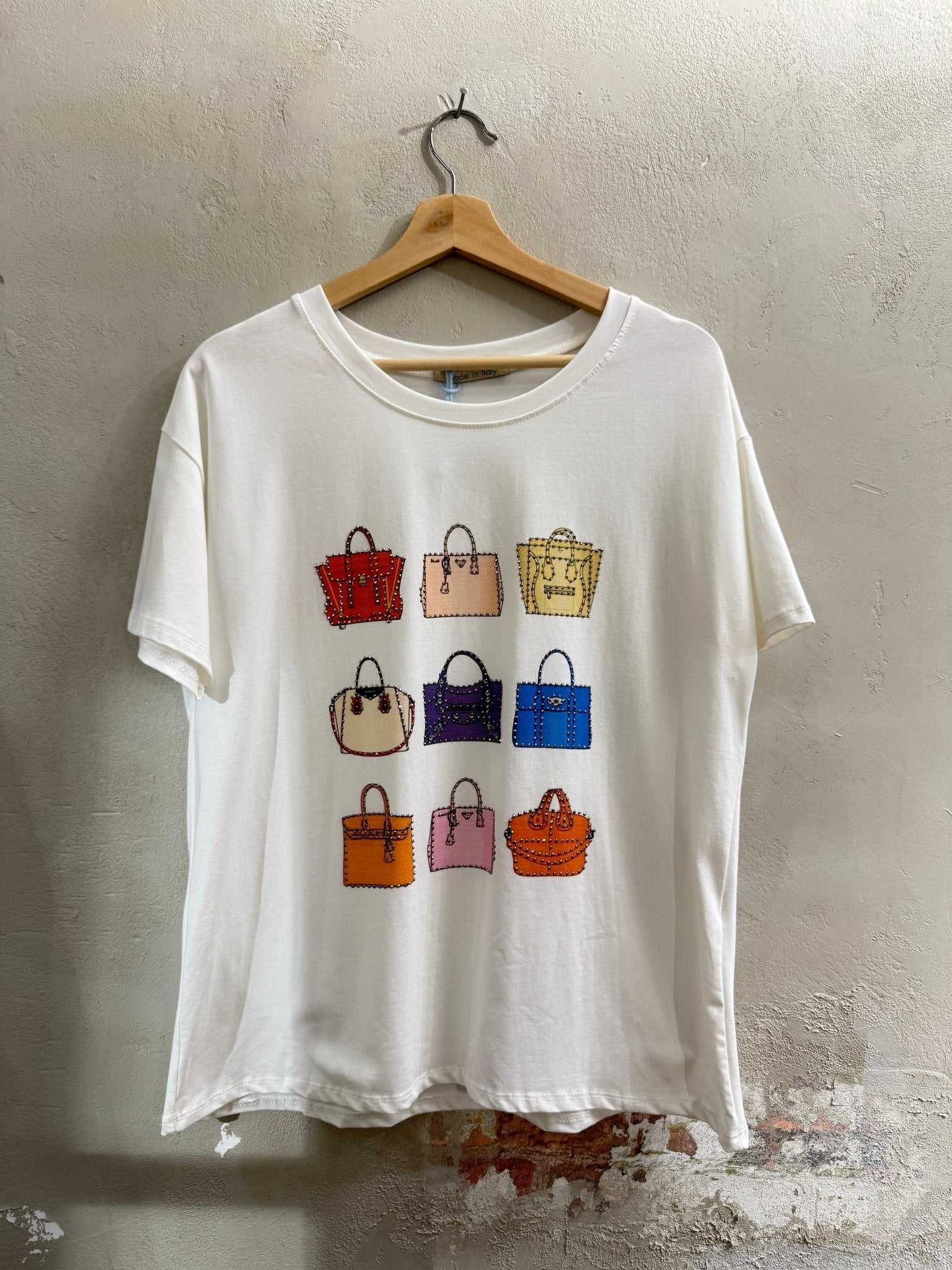 STATEMENT T - SHIRT MIT STRASSDETAILS - GRETA & Rosa