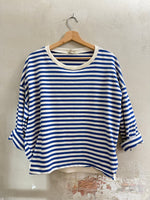 Lade das Bild in den Galerie-Viewer, STREIFEN SWEATSHIRT AUS BAUMWOLLE - GRETA &amp; Rosa

