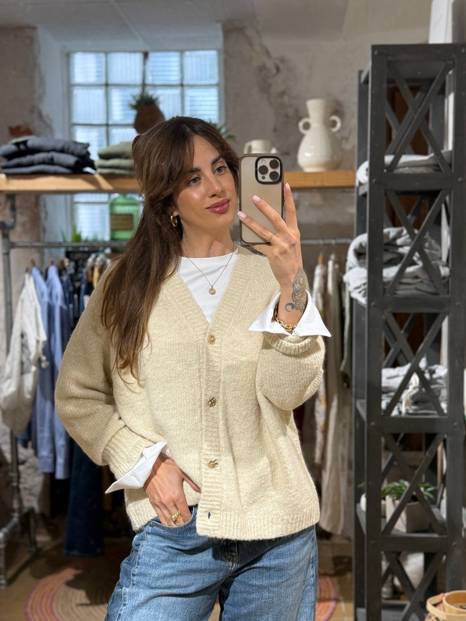 STRICKCARDIGAN MELA - SUMMUM Woman - GRETA & Rosa