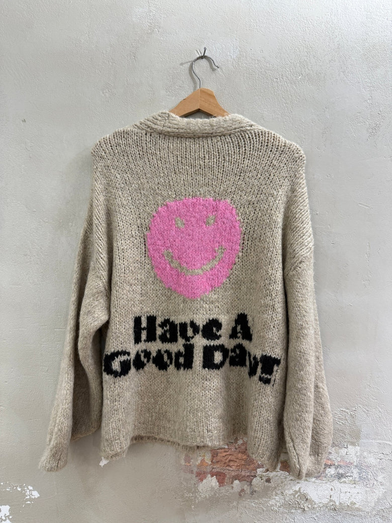 STRICKCARDIGAN SMILE - GRETAUNDROSA - GRETA & Rosa