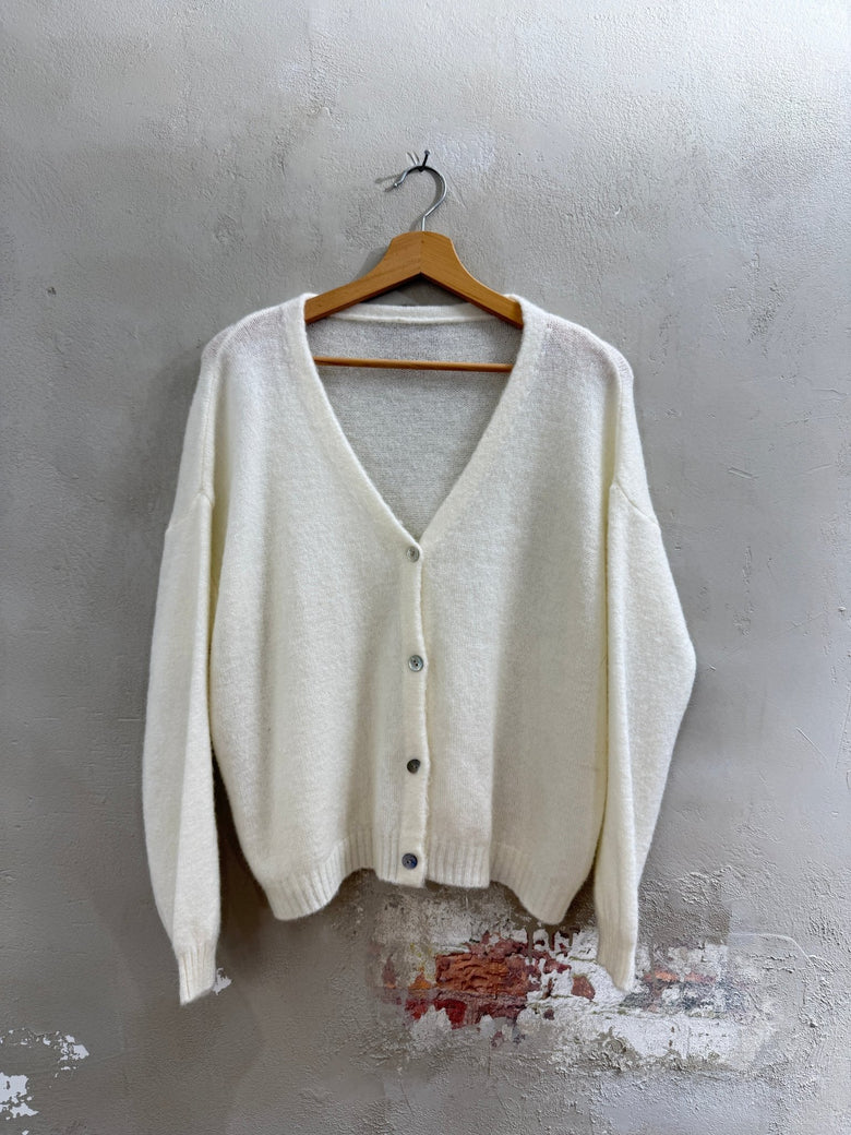 STRICKCARDIGAN SNOWY - GRETAUNDROSA - GRETA & Rosa