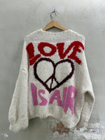 Lade das Bild in den Galerie-Viewer, STRICKJACKE &quot;LOVE IS IN THE AIR&quot; - GRETAUNDROSA - GRETA &amp; Rosa
