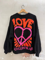 Lade das Bild in den Galerie-Viewer, STRICKJACKE &quot;LOVE IS IN THE AIR&quot; - GRETAUNDROSA - GRETA &amp; Rosa
