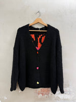 Lade das Bild in den Galerie-Viewer, STRICKJACKE &quot;LOVE IS IN THE AIR&quot; - GRETAUNDROSA - GRETA &amp; Rosa
