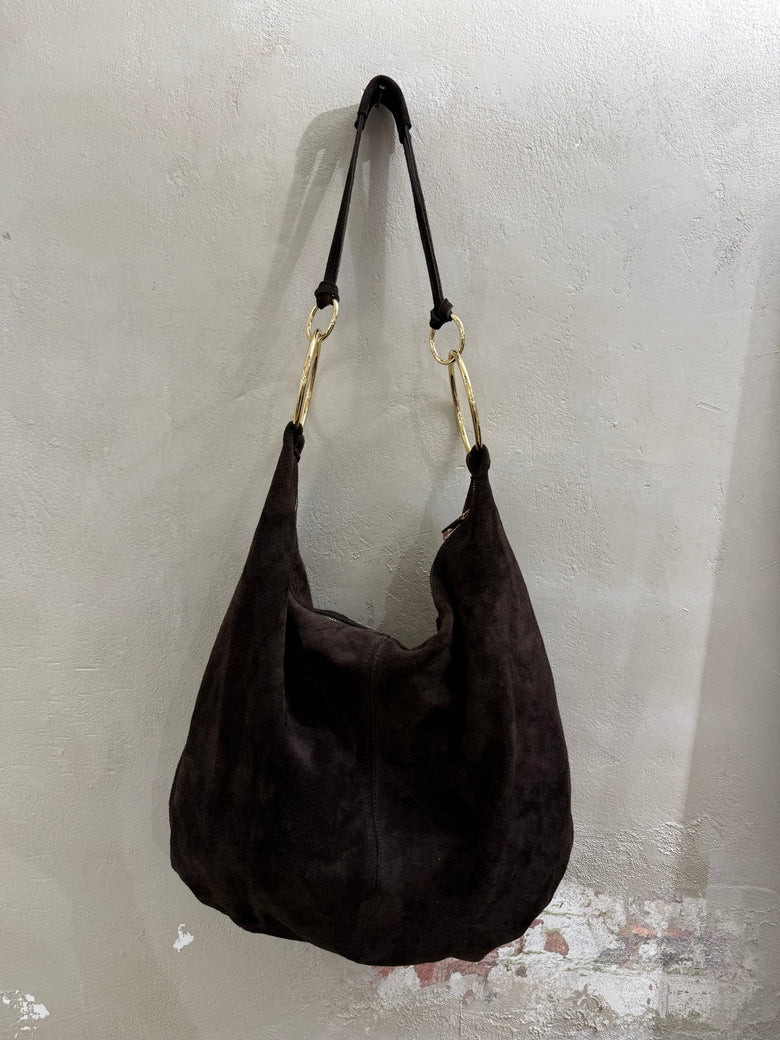 WILDLEDER SHOULDER BAG - GRETA & Rosa