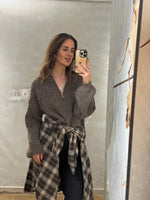 Lade das Bild in den Galerie-Viewer, WOLLPULLOVER MIT REISSVERSCHLUSS „TROY“ - GRETA &amp; Rosa
